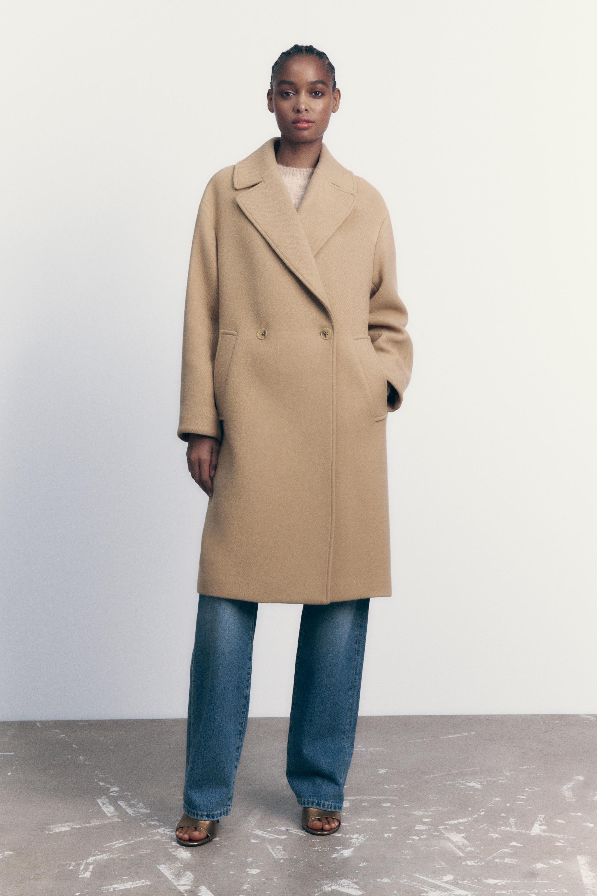 Zara Wool offers Blend Oversized Overcoat